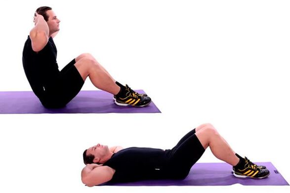 Exercises on the press