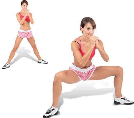Sumo squats